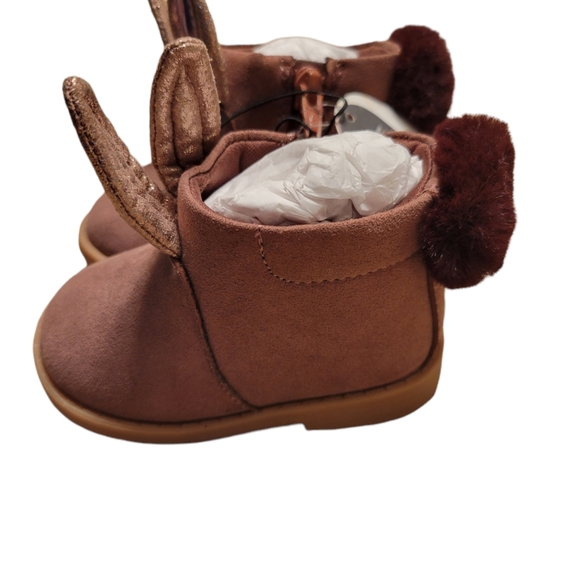 5/$25 baby girl suede bunny boots - Picture 2 of 6